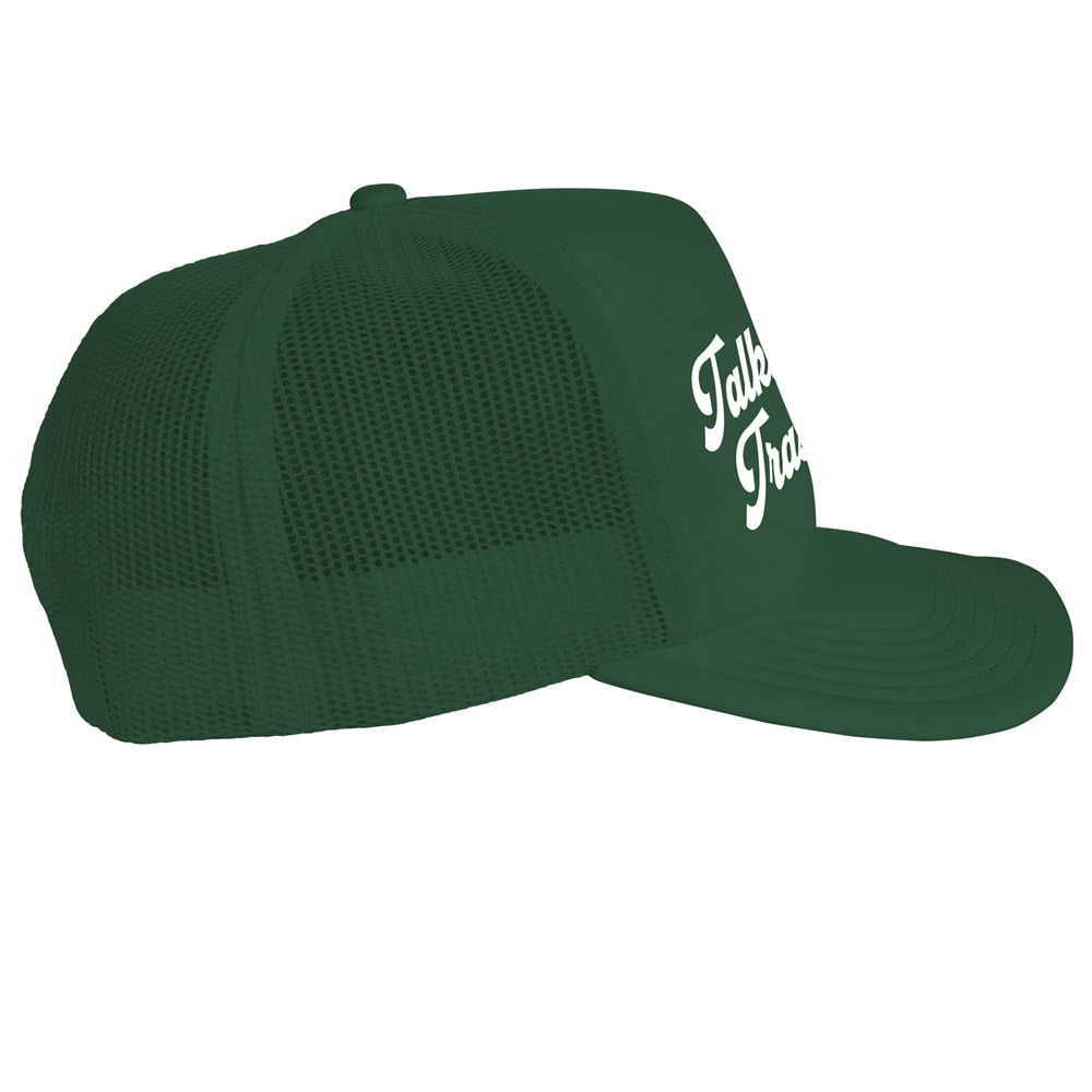 Sesame Street Oscar The Grouch Talkin Trash Foam Snapback Trucker Hat - Unisex for Men and Women