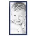 thumbnail image 2 of ArtToFrames 19" x 38" Navy Blue Picture Frame, 19x38 inch Blue Wood Poster Frame (WOM-4603),  Pack, 2 of 8