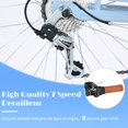 thumbnail image 3 of iYofe Women's Comfort Cruiser Bike, 26 Inch, 7 Speed, Dual Brakes, Soft Seat, Adjustable Height, Blue, 3 of 9