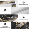 thumbnail image 6 of Black Marble Outdoor Rug for Patio/Deck/Porch, Non-Slip Large Area Rug 3 x 5 Ft, Grey Gold Texture Vintage Farmhouse Art Indoor Outdoor Rugs Washable Area Rugs, Reversible Camping Rug Carpet Runner, 6 of 8