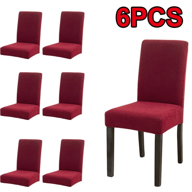 6 Units/Sets Of Beautiful Home Dining Chair Covers