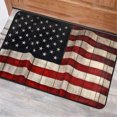 thumbnail image 1 of Home Decor Qwtwty Independence Day The US Floor Mat Patriotic Flag Pattern Foot Mat Patio Decorative Garden Flag Rugs, 1 of 6