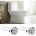 thumbnail image 5 of Universal Toilet Water Tank Snaps, 38mm, Double Flush, Pop-up Button, Standard Double Flush Button, Pack of 2, 5 of 5