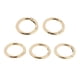 thumbnail image 5 of 5 piezas de aleación de zinc mosquetón llavero llavero resorte clip a presión empuje abierto puerta para manualidades llaves 19mm Baoblaze Llavero redondo Mosquetón, 5 of 7