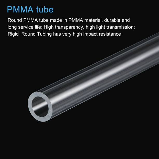 Tube guide blanc pour fil 0,8mm longueur 125mm