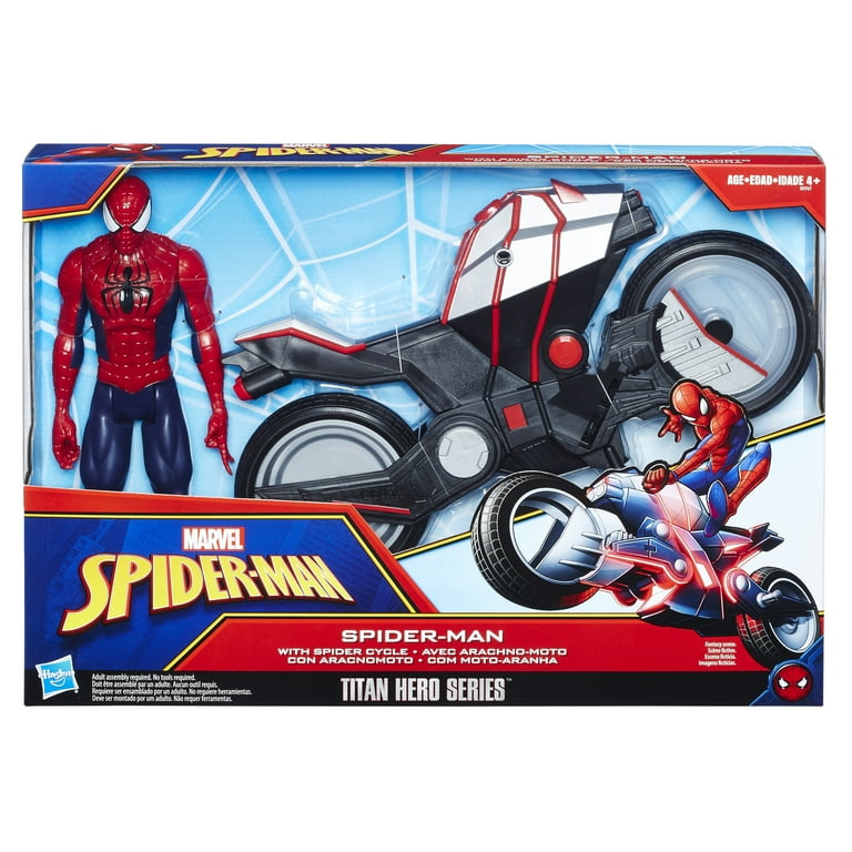 Marvel Spider-Man Titan Hero Series Spider-Man Figure with