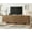 Walnut, variant on WAMPAT 4-in-1 Modern Entertainment Center for TVs up to 100",94.5" Fluted TV Stand with Charging Station,Wood Media Console Table with 8 Drawers & 2 Doors,TV Console with Storage for Living Room