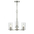 thumbnail image 2 of 2713-BN Millennium Lighting Verlana - 3 Light Chandelier-21.25 Inch Tall and 19 Inch Wide     -Traditional Installation, 2 of 7