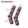 thumbnail image 5 of Balery Skulls And Flowers Fun Novelty Socks Men'S Women'S Crew Socks Funny Crazy Novelty Socks Quirky And Cool Socks, 5 of 9