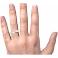thumbnail image 5 of 1 Carat T.W. Diamond Men's 14kt White Gold Wedding Band, 5 of 5