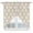 Beige, variant on Orange Morocco Kitchen Window Curtains, Swag Curtains Valance for Bedroom Living Room Bathroom, Farmhouse Ethnic Geometric Grid Aesthetic Rod Pocket Window Curtain Block Drapes 2 Panels 28"x36"