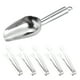 thumbnail image 1 of Pinzas de servicio, 6 unidades, acero inoxidable, para hielo y cubiteras, pinzas de cocina y para postres, 1 of 2