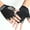 M, variant on Half Finger Glove Gym Fitness Anti-Slip Gel Pad Gloves Guantes Fingerless Gloves