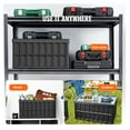 thumbnail image 6 of Collapsible Storage Crates 65L 3 Pack, Folding Plastic Utility Bins with Lids & Handles, Heavy Duty Stackable Containers for Clothes, Toys, Groceries, Car Trunk Organization, 6 of 7