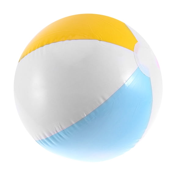 SEWCHICS Inflatable Beach Balls Multi-Colored PVC 1Pcs for Children Coordination Skills Improvement