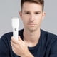 thumbnail image 5 of Cortadora de cabello eléctrica USB Cabeza de cerámica de dos velocidades Adultos Niños Herramienta de corte de cabello Kit de cortadora de cabello blanco Inevent EL4510-03B, 5 of 7