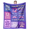 thumbnail image 1 of LHSHID Gifts for 9 Year Old Girl Blanket Flannel Soft and Comfortable Anti static Bed Sofa Blanket 50x60in, 1 of 5