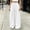 White, variant on CaComMARK PI Women's Wide Leg Sweatpants Baggy Casual High Waisted Drawstring Sweat Track Pants with Pockets White