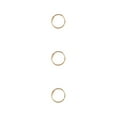 thumbnail image 2 of QualitChoice Metal Binder Rings, Gold, 50 Count, 2 of 6