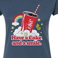 thumbnail image 3 of Coca-Cola - Have A Coke And A Smile - Juniors Fitted Graphic T-Shirt, 3 of 5