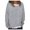 Grey, variant on Fgnfyis Womens Crewneck Sweatshirt Casual Solid Color DIY Loose Fit Pullover Comfortable Stylish Top Sweatshirts for Women