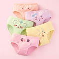 thumbnail image 5 of Godderr Toddler Baby Girls Cat Underwear for Kids Cotton Underwear Soft Fashion Underwear for 5PCS 2-12Y, 5 of 5