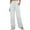 White770, variant on Hifoo Women's Casual Pants High Waist Straight Leg Trousers With Side Pockets Comfortable Stretch Athletic Workout Yoga Pants Solid Color Joggers Daily Slacks Relaxed Fit