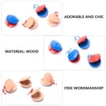 thumbnail image 4 of KAKOWELY Creative Castanets 4Pcs Castanets Percussion Musical Instruments Education Toys (Assorted Color)1.97"X1.97"X0.59", 4 of 5