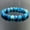 blue agate, variant on 10pcs 8mm Natural Gemstone Beads Stretchy Bracelet Agate Jade Crystal Healing-multi color druzy crystal-7 1/2"(26pcs beads)