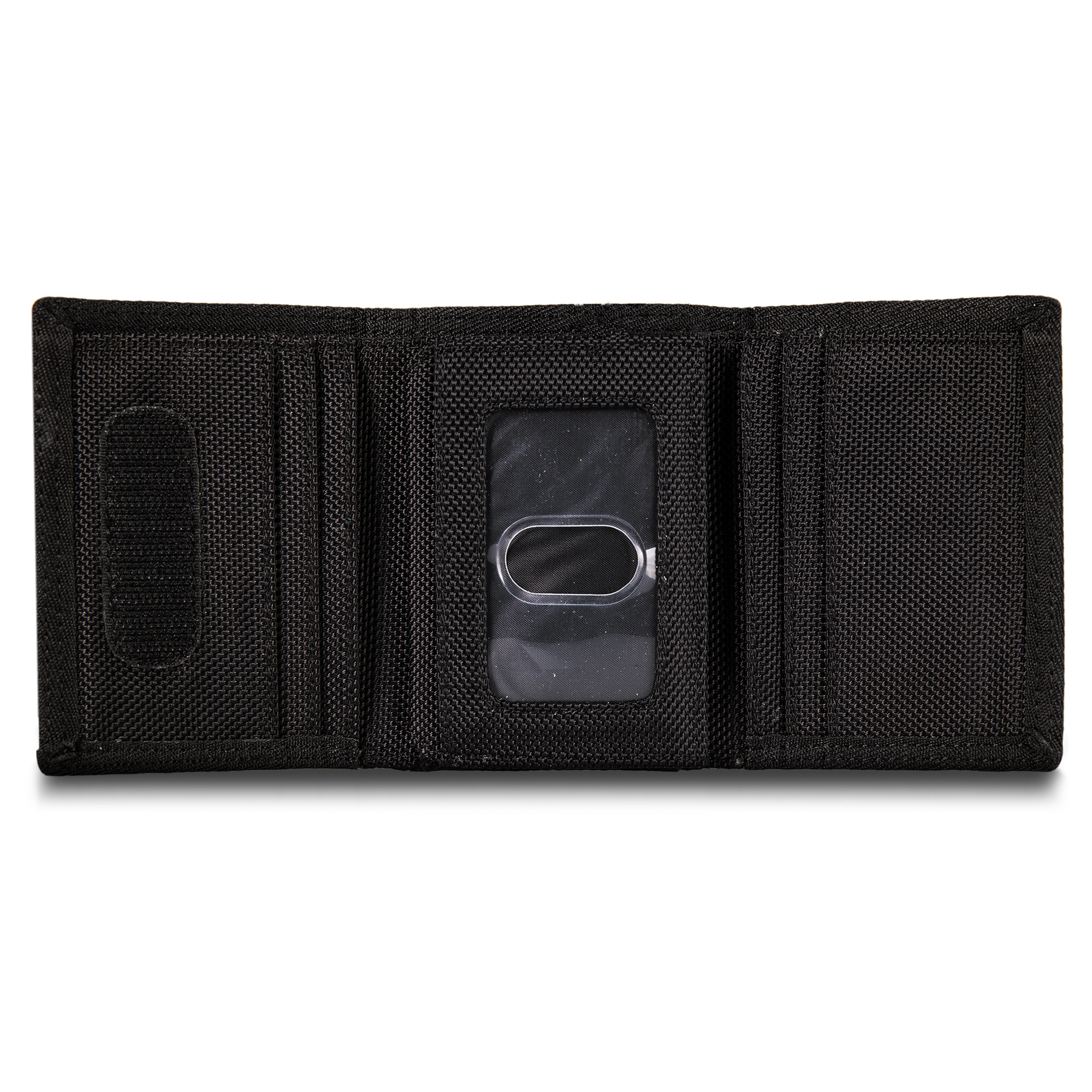Reebok Nylon Trifold Wallet, Black photo 3