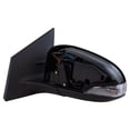 thumbnail image 3 of TRQ Mirror Power Folding Heated Signal Smooth Black Pair for Scion Toyota MRA04453, 3 of 5