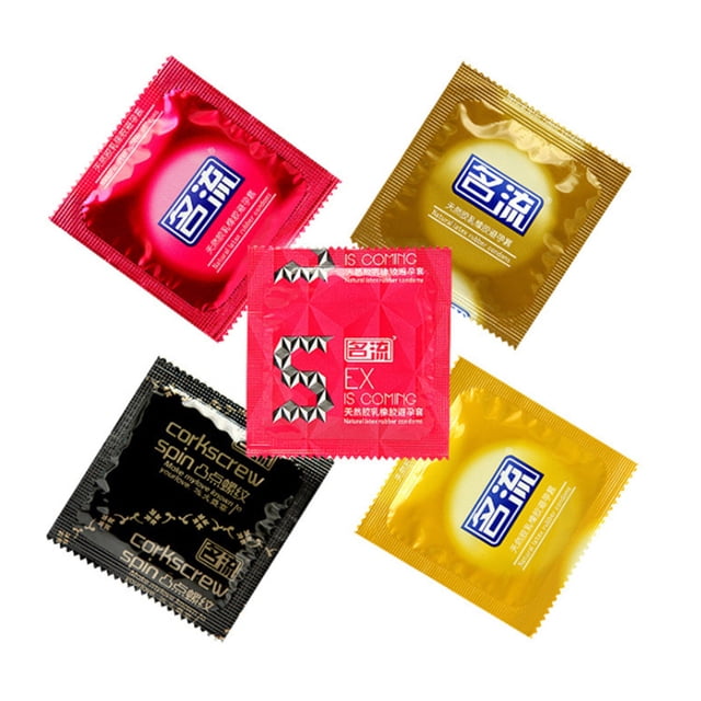 Buy 2 get 10% off Sexy- Five In One 30 Condoms G-spot Granular Bump Thread Adult Sex- Products Beauty Personal Care