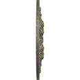 thumbnail image 4 of Ekena Millwork 23 5/8"OD x 3 7/8"ID x 2 1/8"P Jamie Ceiling Medallion (Fits Canopies up to 3 7/8"), Hand-Painted Witch Hazel Crackle, 4 of 6