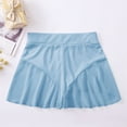 thumbnail image 5 of AKEGAMN Ruffled High Tight Dance Shorts, Blue 3XL, Size S-3XL, 5 of 5