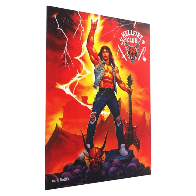 Fundas para cartas Gamegenic Stranger Things Hellfire Club 50 piezas