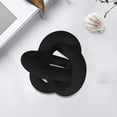 thumbnail image 4 of yuksok Boho Chain Knot Sculpture Crafts Party Room Black, 4 of 7
