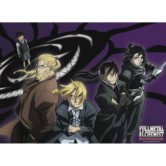 ABYstyle Fullmetal Alchemist: Brotherhood Pride Mini Poster | Official FMA Anime Villain Wall Art | 20.5" x 15" Decorative Poster for Bedroom, Office, or Collector Display