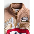 thumbnail image 3 of Pixar Cars Toddler Boys Graphic Cozy Half Zip Pullover, Sizes 12M-5T, 3 of 3