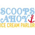 thumbnail image 5 of Scoops Ahoy Ice Cream Parlor - Starcourt Mall Hawkins Indiana Steve T Shirt - Medium - White, 5 of 6