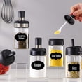thumbnail image 4 of 80 Pcs Étiquettes de Cuisine Noires + Stylo Blanc, 4 of 5