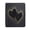 Black Hearts with Gold Glitter, variant on 50x60 inch Crystal Fleece & Arctic Fleece Blanket Soft Bed Throws for Home or Camping Arranged Orange Hearts