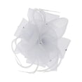 thumbnail image 3 of Becaristey Pince à Cheveux Fascinatrice Plume Rose pour Mariage, Bal, Dames, Blanc 1ensemble, 3 of 4