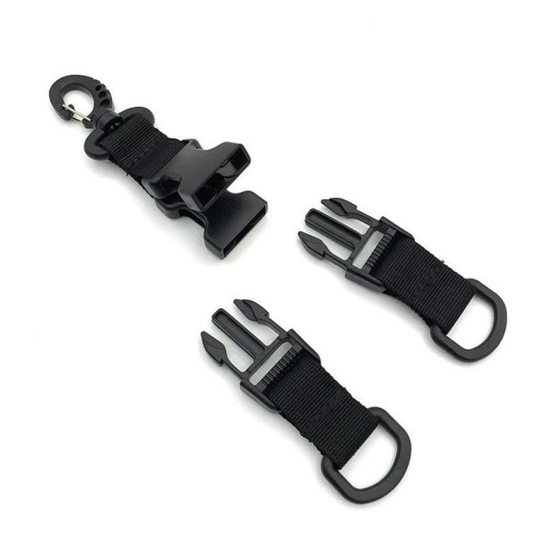 2-Pack 1inch Heavy Duty Utility Nylon Strap with Buckle Molle