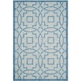 thumbnail image 3 of Transitional Rug - Courtyard Polypropylene -Grey/Navy-Color:Grey/Navy,Design:Transitional,Shape:Large Rectangle,Size:12'L x 9'W, 3 of 4