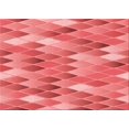 thumbnail image 1 of Ahgly Company Tapis Rectangulaire Lavable en Machine Rouge Rubis, 2 Pieds x 5 Pieds, 1 of 7