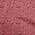 thumbnail image 1 of oneOone Cotton Jersey Maroon Fabric Abstracts Craft Projects Decor Fabric Printed By The Yard 58 Inch Wide, 1 of 4
