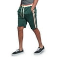 thumbnail image 3 of G-Style USA Men's G Side Stripe Waistband Drawstring Track Shorts JS26 - Green - 5X-Large, 3 of 5