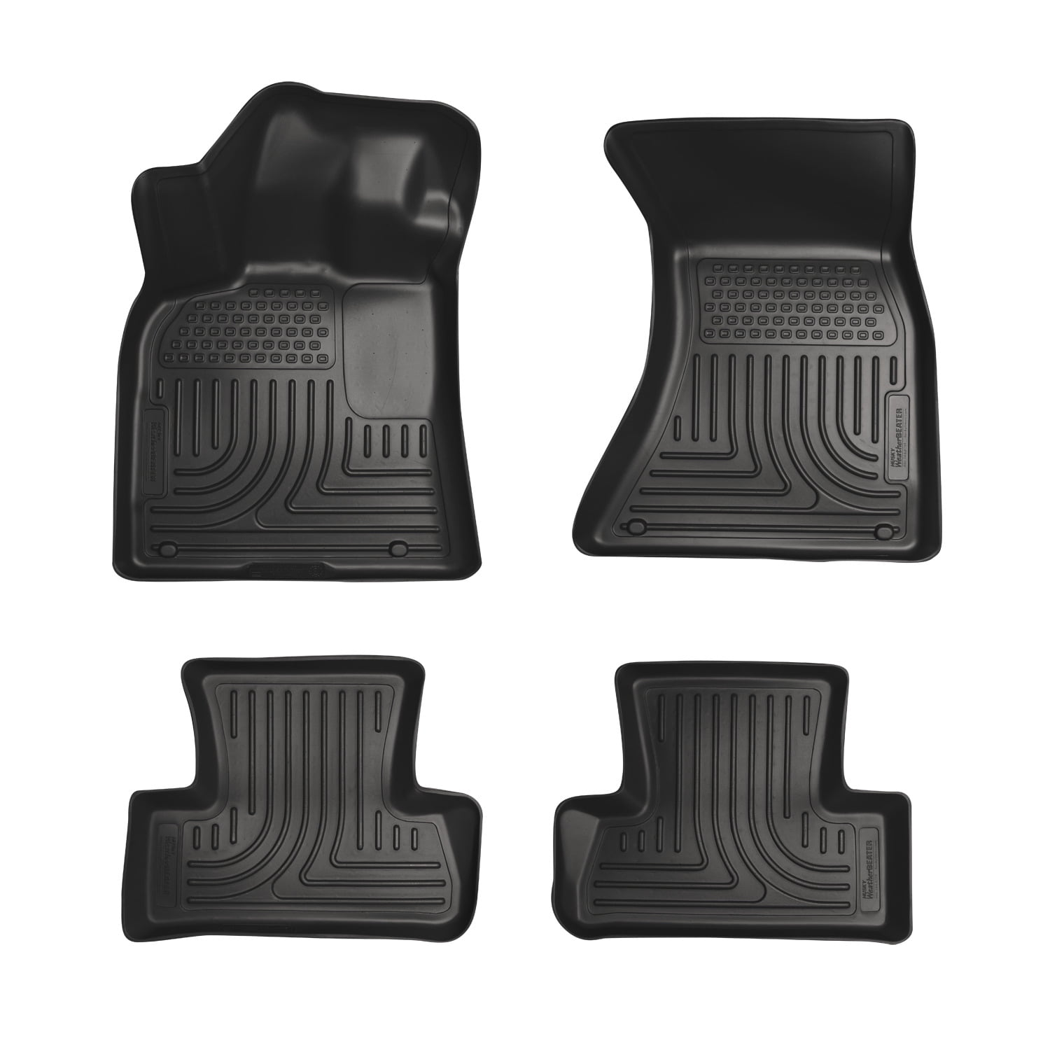 Husky Liners Front & 2nd Seat Floor Liners Fits 0916 Audi Q5, 2014