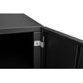thumbnail image 5 of Modern Black Filing Cabinet with 360掳 Lockable Casters & Adjustable Shelf - Perfect for Office/Workspace (Assembly Required), 5 of 8