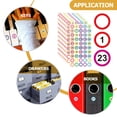 thumbnail image 5 of 160 Sheets  Numbers Stickers Self-adhesive Number Labels Identification Labels for Office, 5 of 8